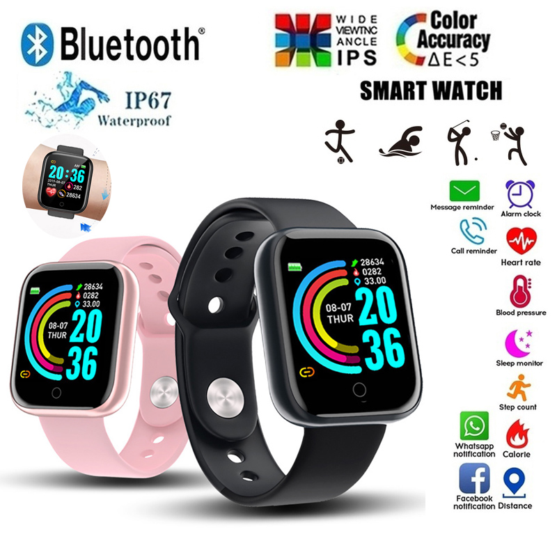 Smartwatch Faces - D20 akıllı izle su geçirmez spor