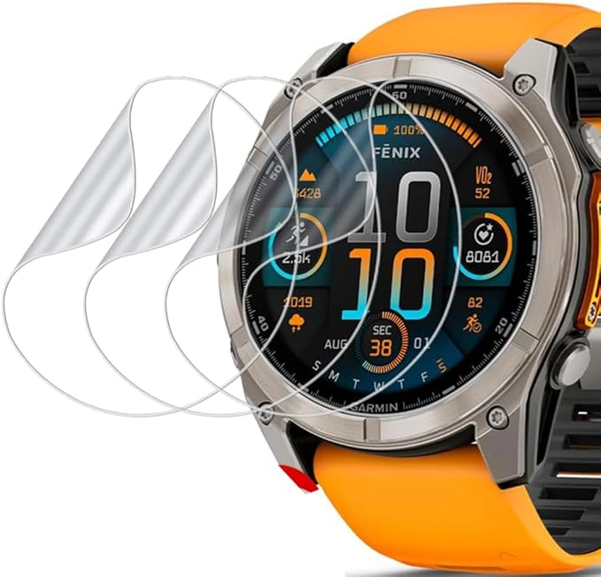 Garmin Smartwatch Accessories - 1-3 adet hidrojel filmi Garmin Fenix