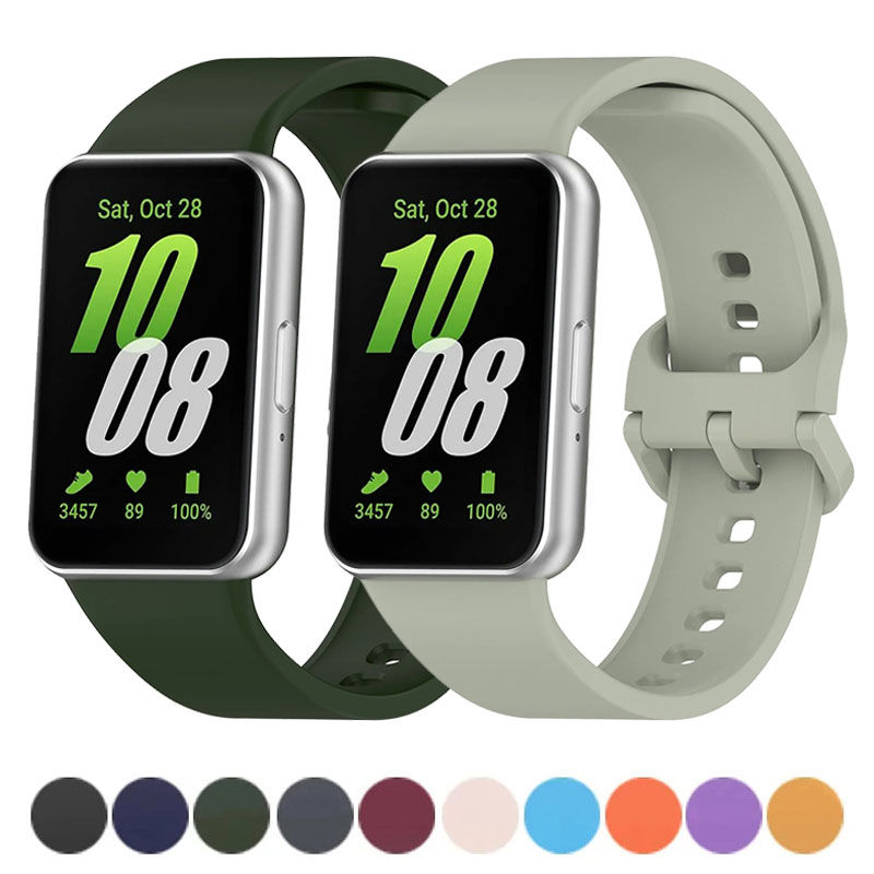 Smartwatch Watch Accessories - Samsung Galaxy Fit3 Band için silikon