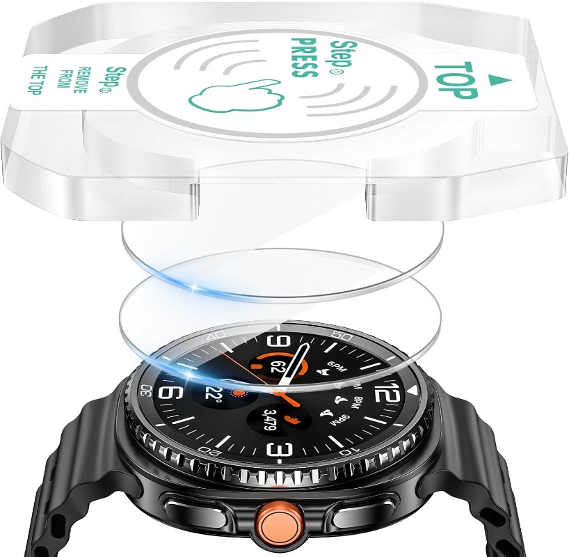 Samsung Smartwatch Ultra Accessories - 2 adet temperli cam Samsung Galaxy