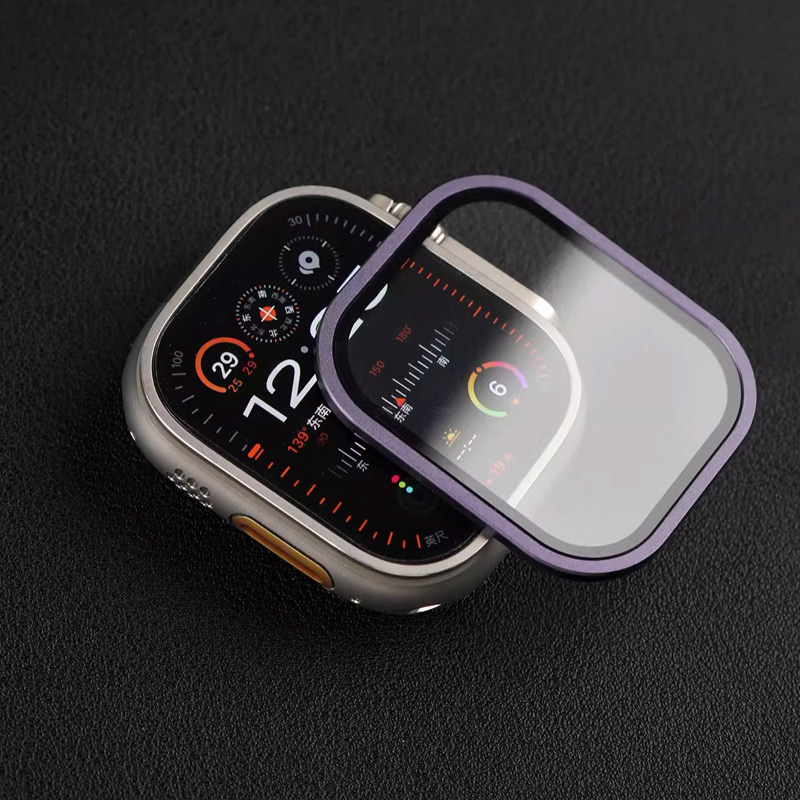 Smartwatch Straps & Accessories - Apple Watch Ultra için Temperli Cam