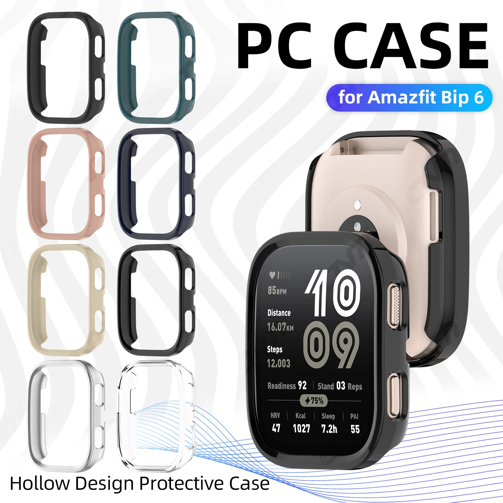 Amazfit Smartwatch Accessories - Amazfit BIP 6 için PC sert