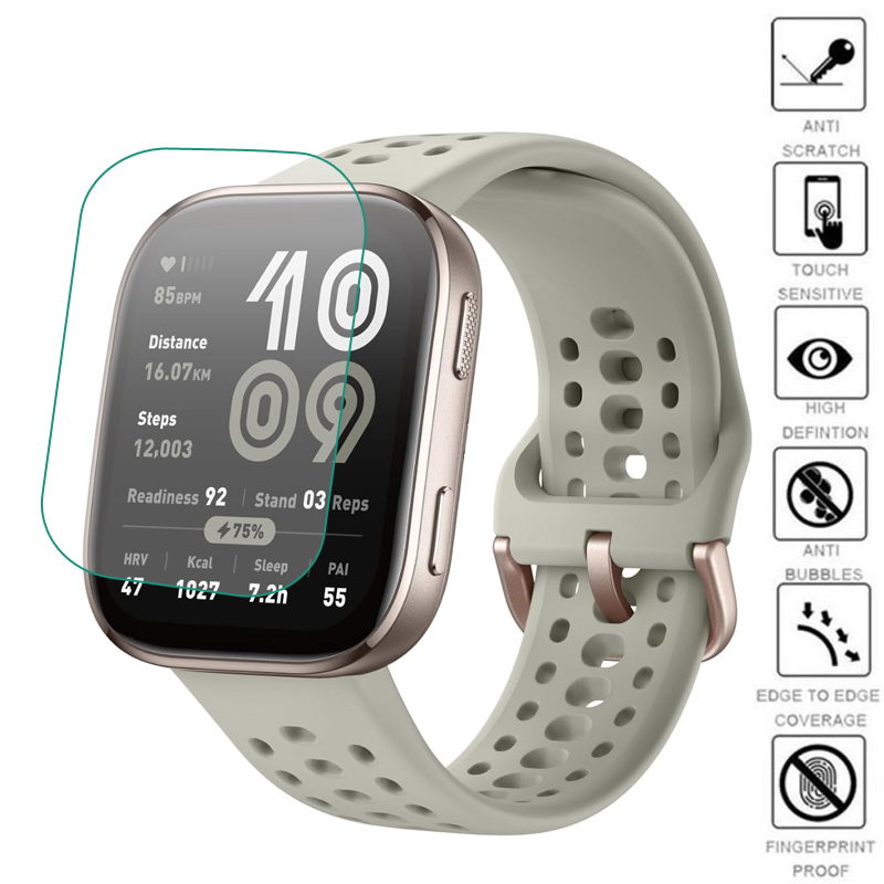 Amazfit Smartwatch Accessories - 5 adet TPU Yumuşak Smartwatch Şeffaf
