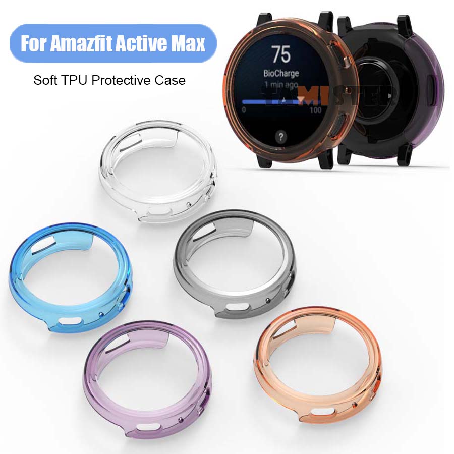 Amazfit Smartwatch Accessories - Yumuşak TPU Kılıf Kapak Amazfit Active