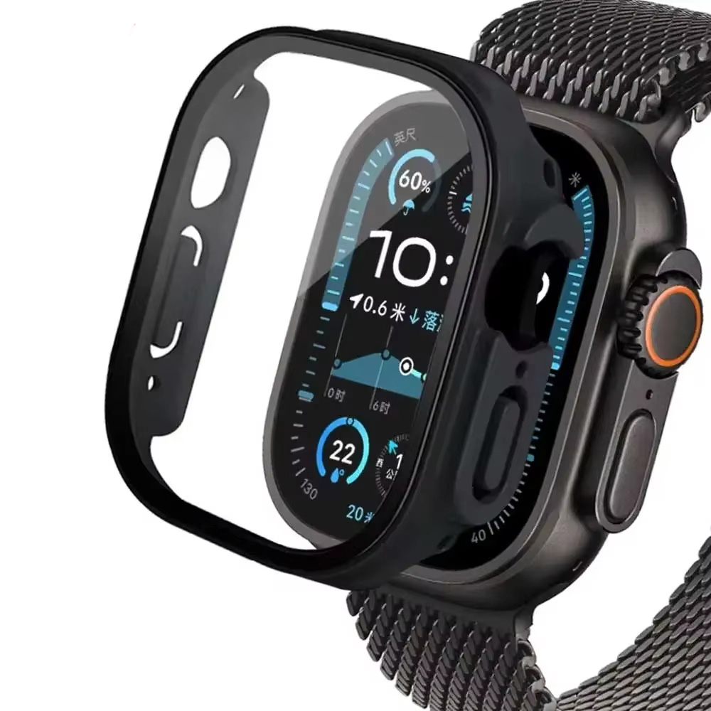 Apple Smartwatch Accessories - Cam + kılıf Apple Watch Ultra