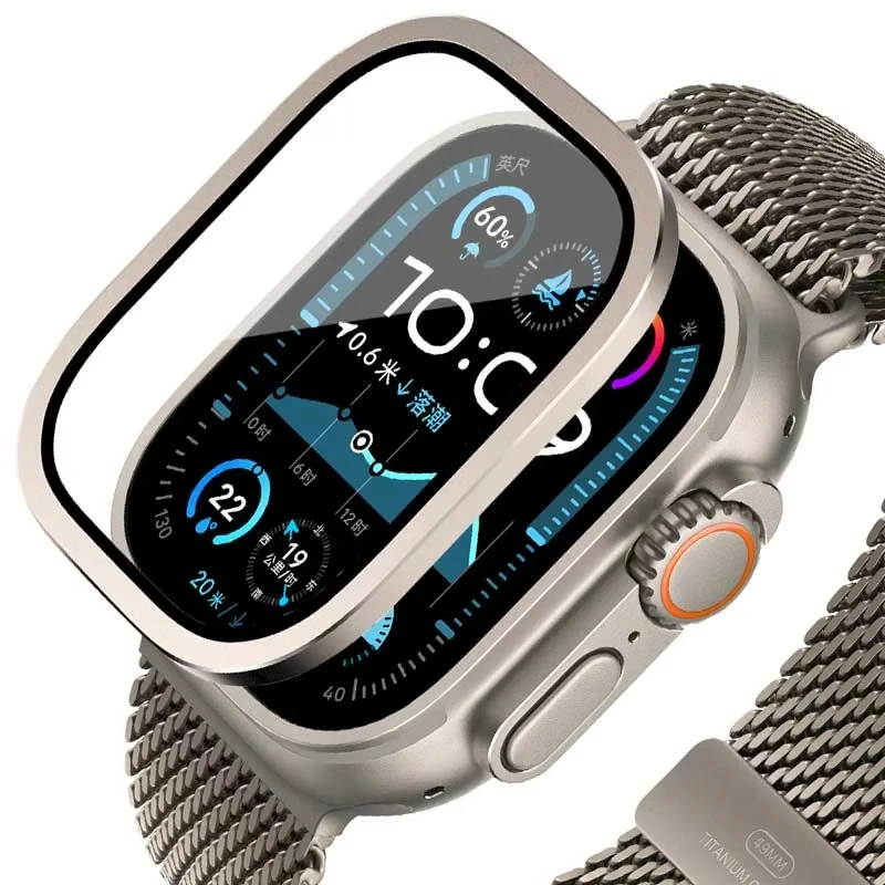 Smartwatch Straps & Accessories - Apple Watch Ultra için Temperli Cam