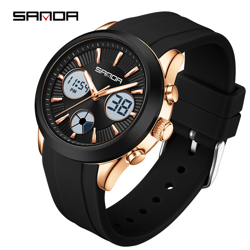 Smartwatch Nexus - SANDA elektronik saat ışıklı 3 saatlik