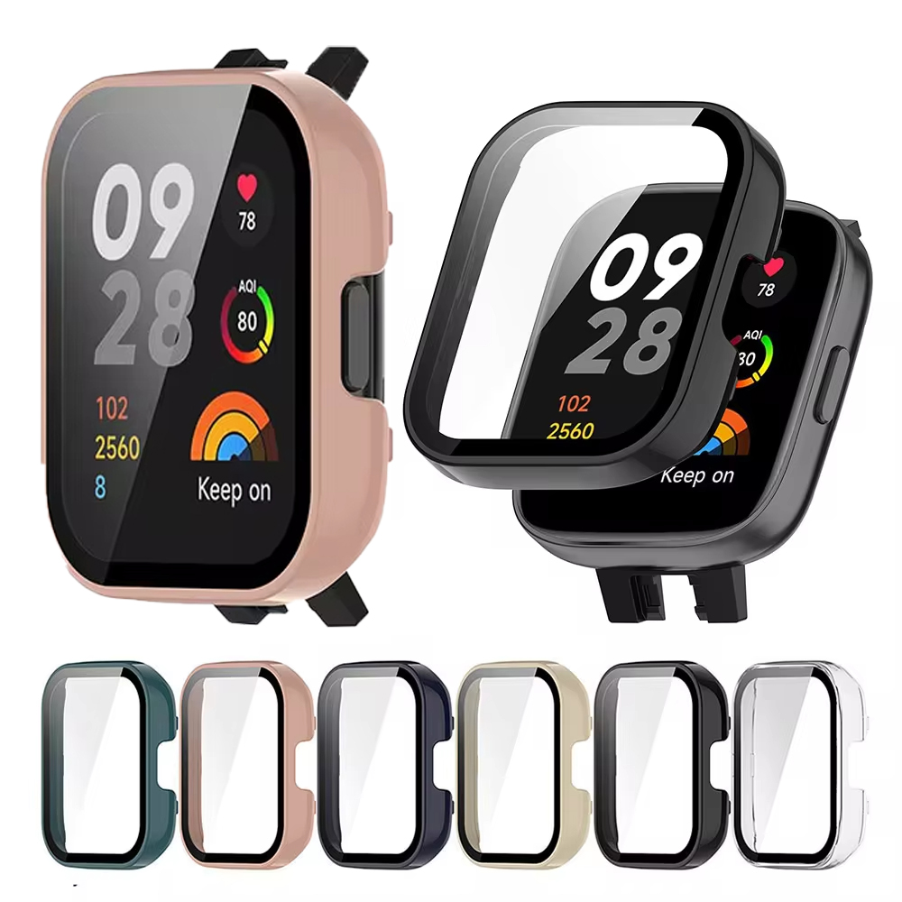 Xiaomi Smartwatch Accessories - Temperli Cam + koruyucu kapak Kılıf