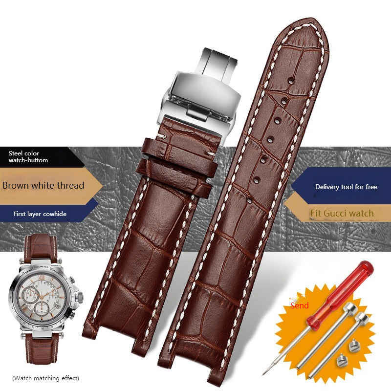 Smartwatch Guess - Hakiki deri kordonlu saat GC Guess