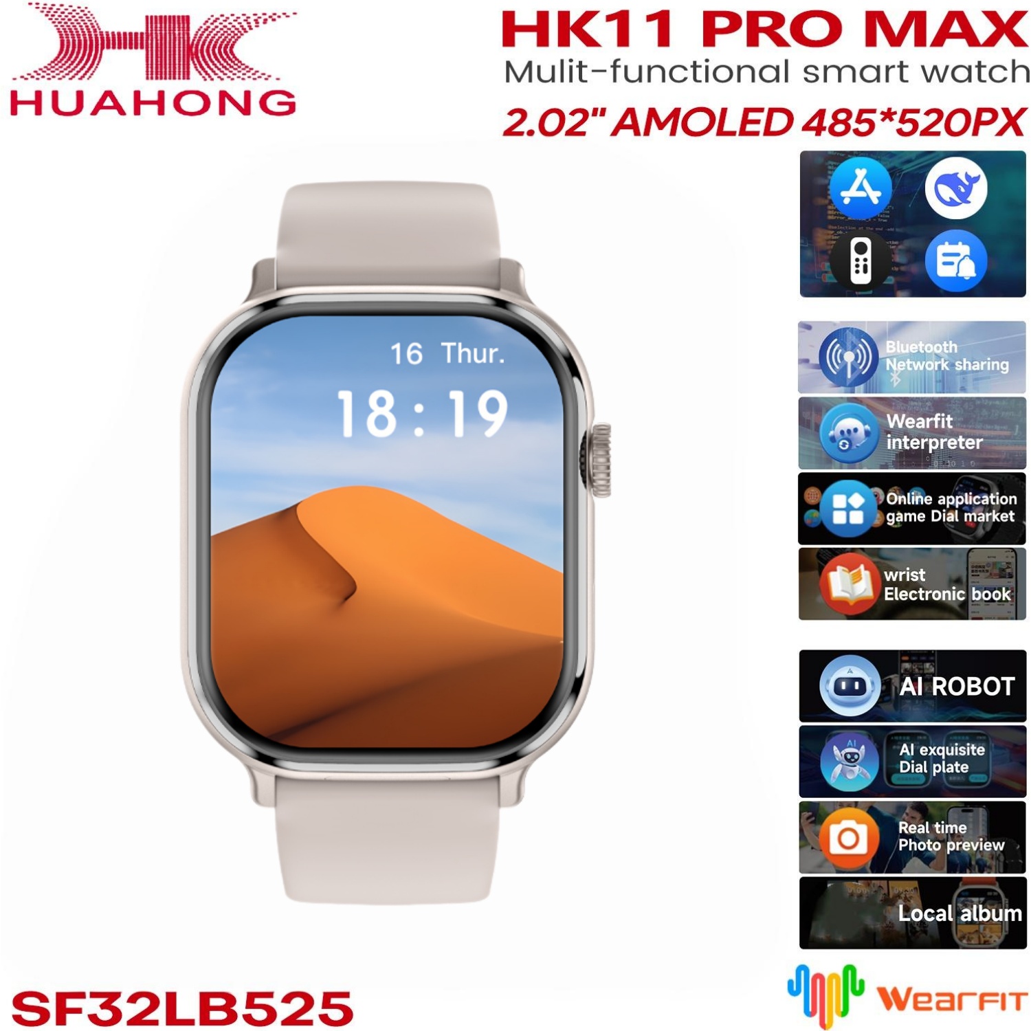Smartwatch Nexus - Orijinal HK11 Pro MAX Akıllı Saat