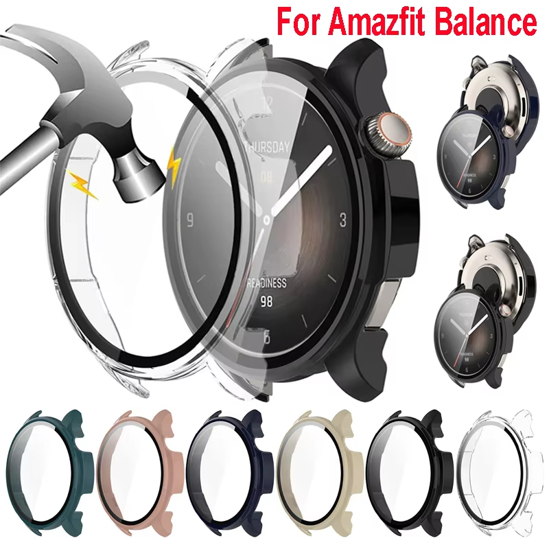 Amazfit Smartwatch Accessories - Temperli Cam Kılıf Amazfit Balance A2286