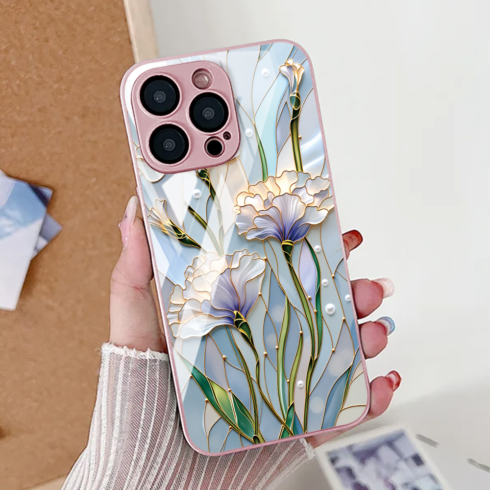 Screen Protector Film - Lotus Çiçeği Telefon Kılıfı iPhone 16