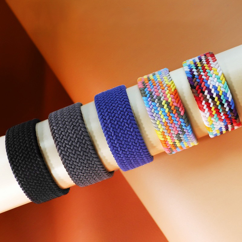 Titan Smartwatch Accessories - 22mm saat kayışları Naylon Örgülü Döngü