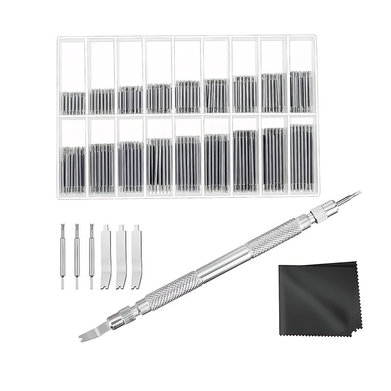 Tool Kit Strap Change - Evrensel 368 Parça Saat Tamir Takımı,