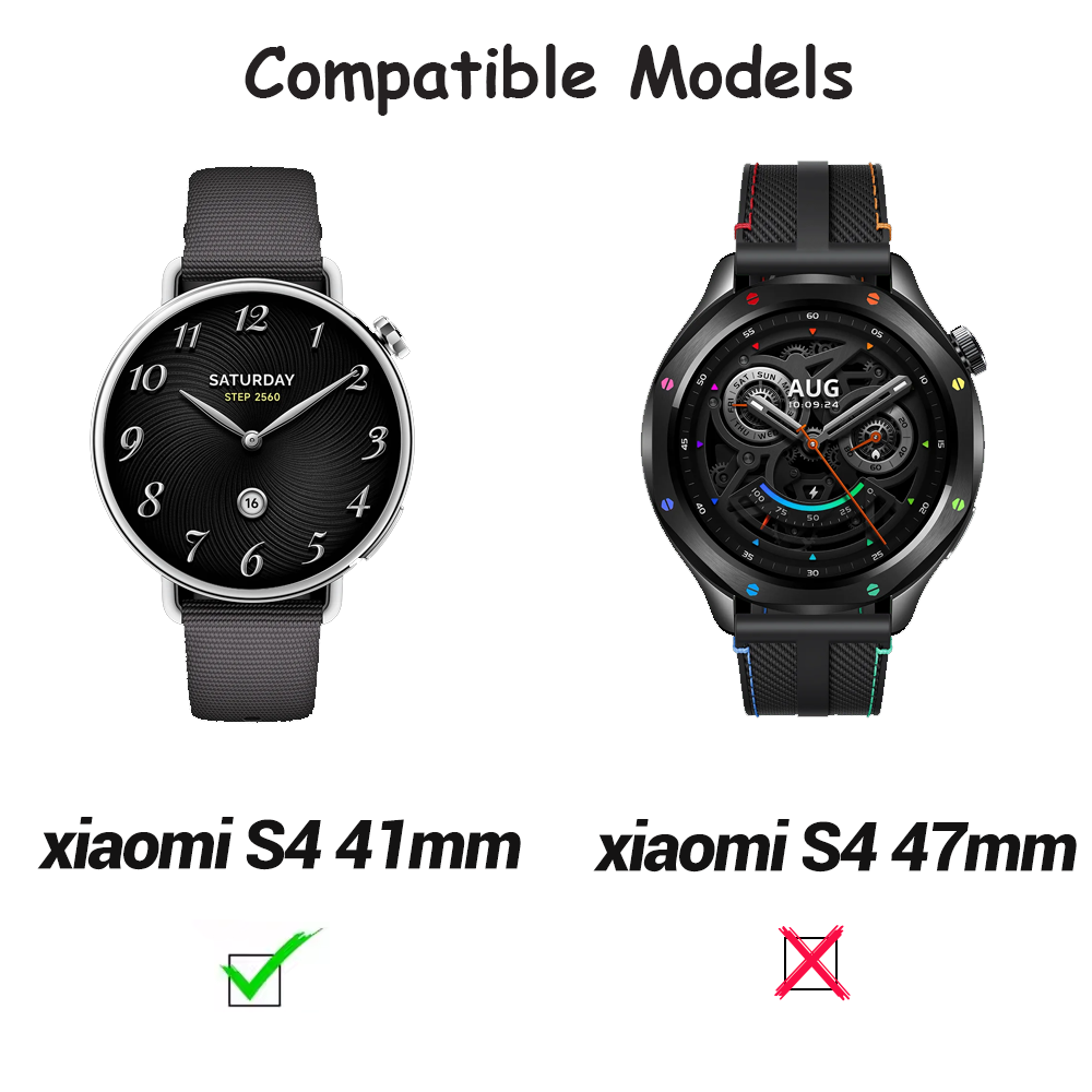 Xiaomi Watch S4 41mm için 18mm - Titan Smartwatch Accessories incelemesi ve fiyatı
