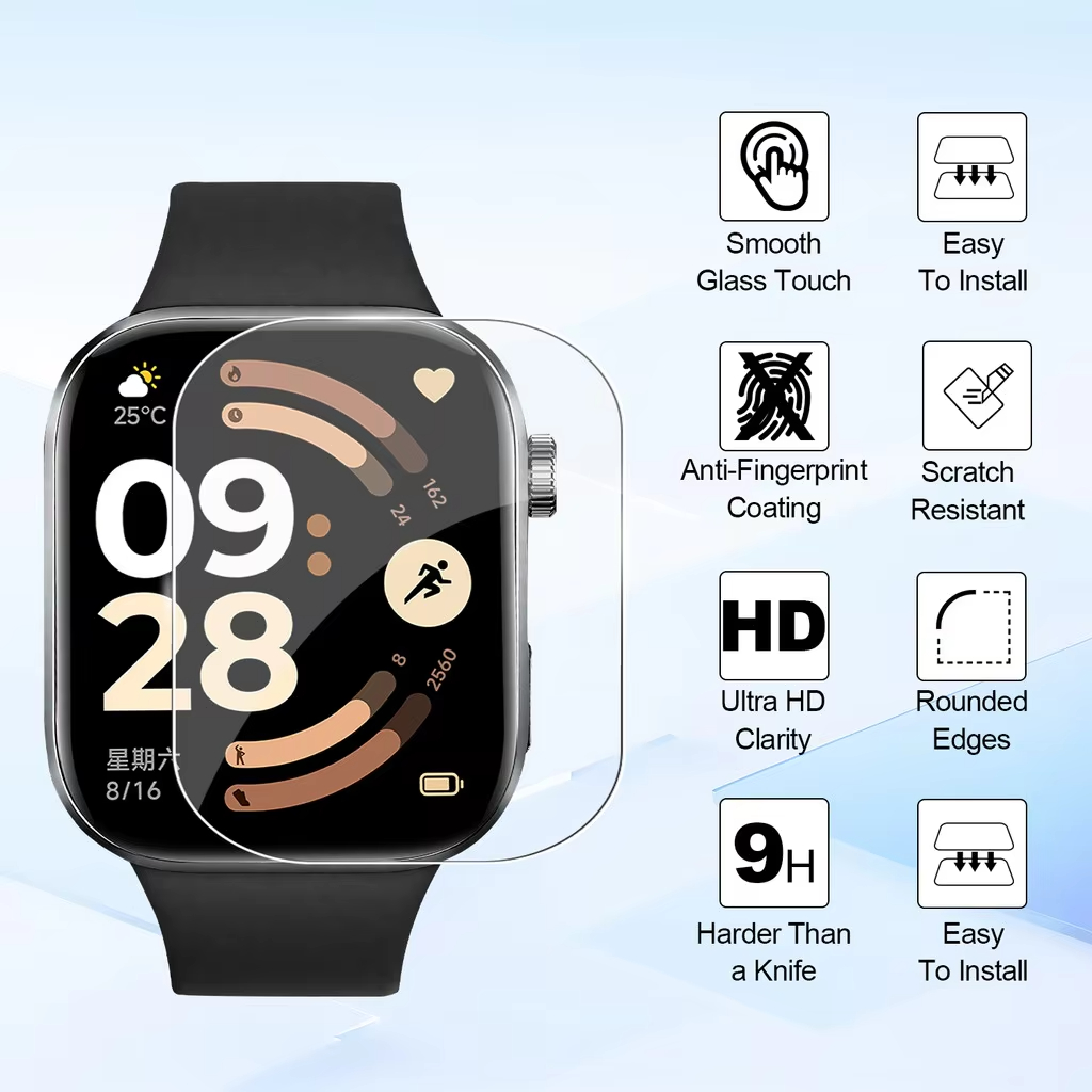 1-5 adet yumuşak Film Xiaomi R - Xiaomi Smartwatch Accessories incelemesi ve fiyatı