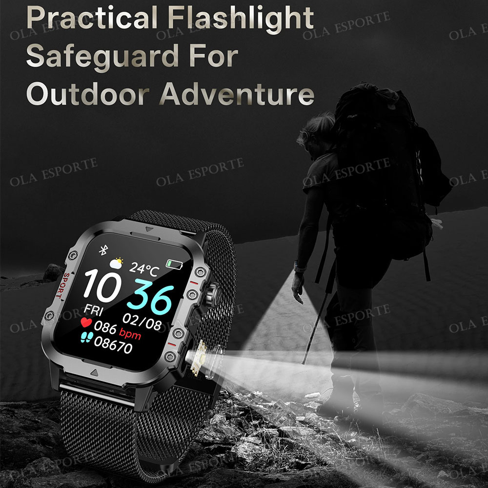 2026 Askeri Dış Mekan Akıllı S - Smartwatch X12 incelemesi ve fiyatı