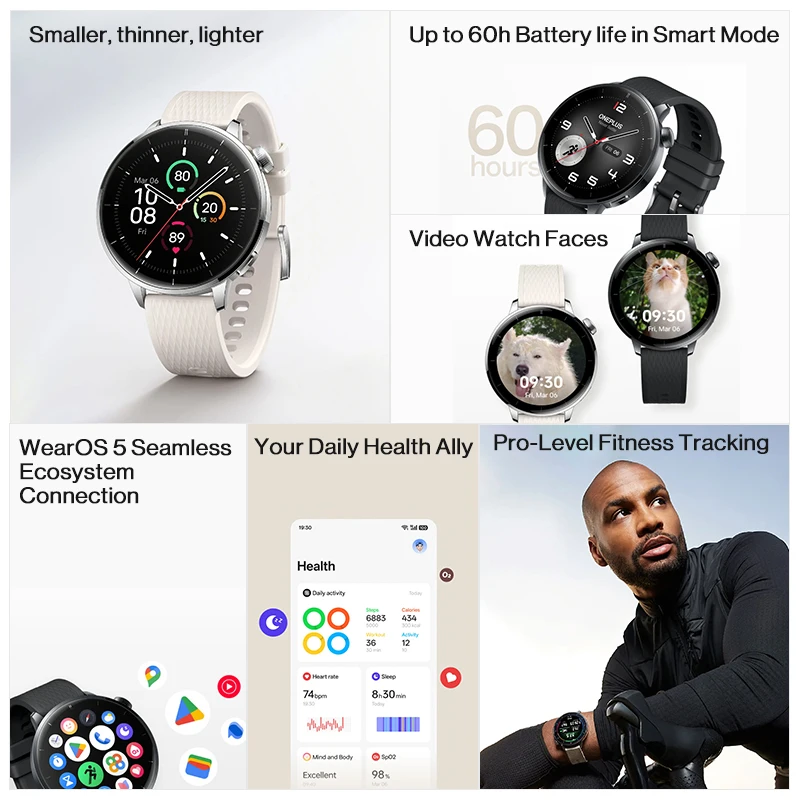 Küresel Sürüm OnePlus Watch 3  - Smartwatch Nexus incelemesi ve fiyatı