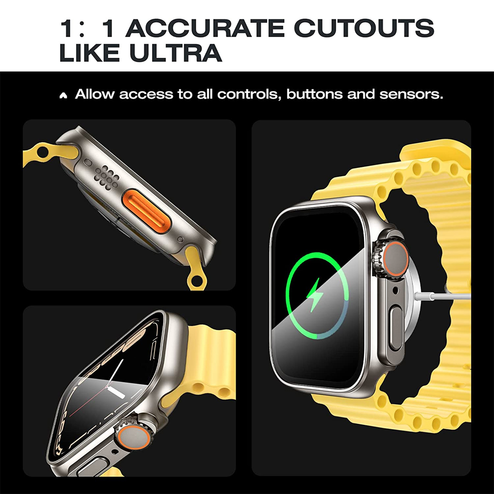 Apple için Ultra 49mm ekran ko - Apple Smartwatch Accessories incelemesi ve fiyatı