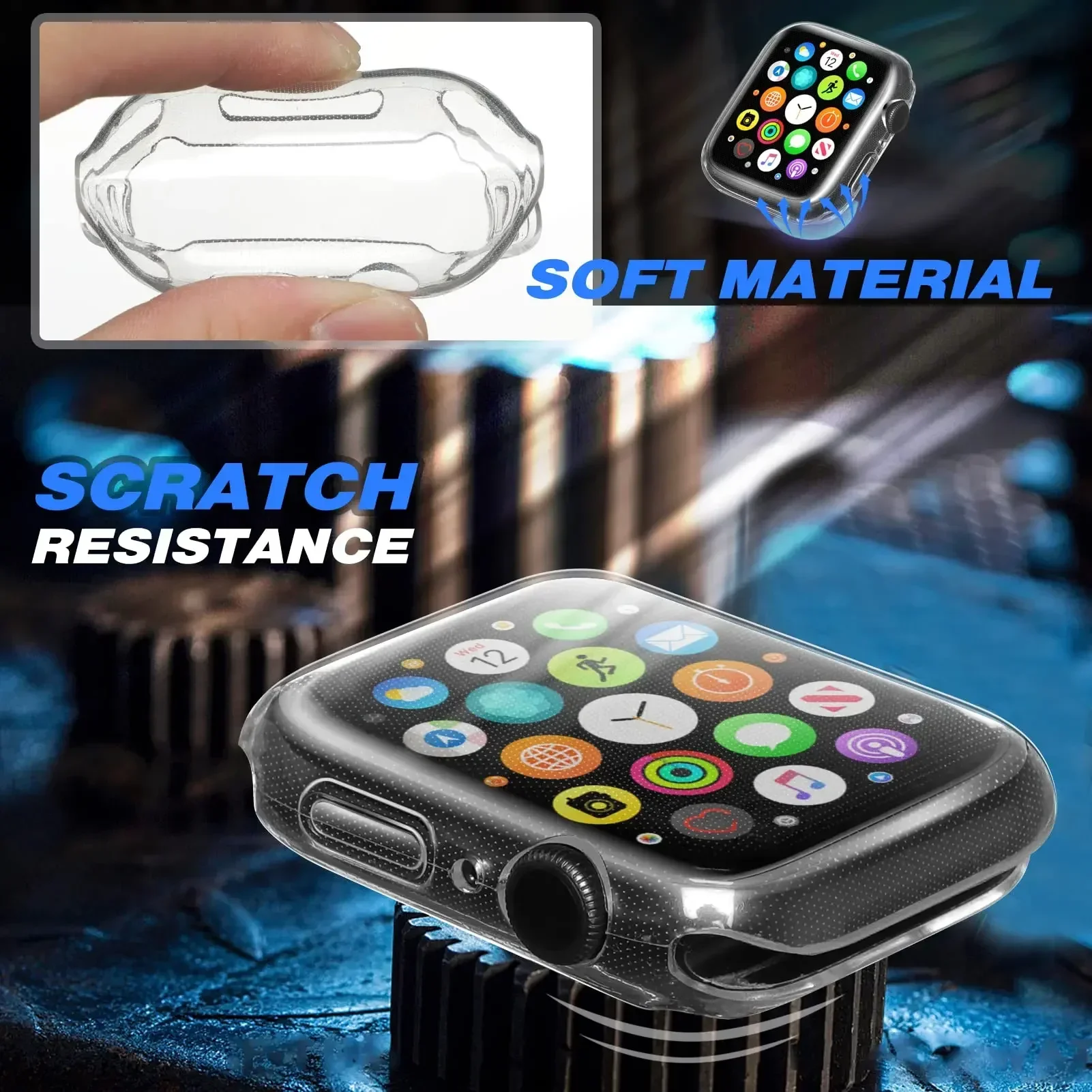 Kapak Apple Watch Kılıfı 44mm  - Smartwatch Icon incelemesi ve fiyatı
