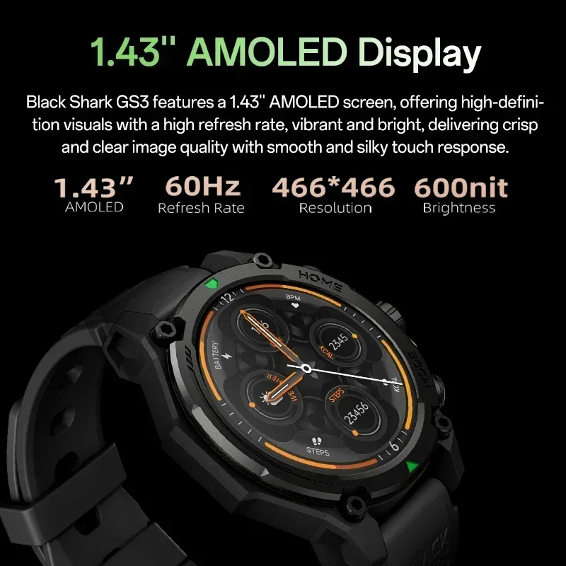 [Dünya Prömiyeri] Blackshark G - Smartwatch Faces incelemesi ve fiyatı