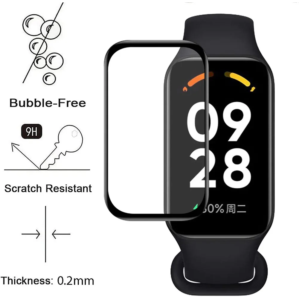 1-3 adet 3D Kompozit Film Redm - Xiaomi Smartwatch Accessories incelemesi ve fiyatı