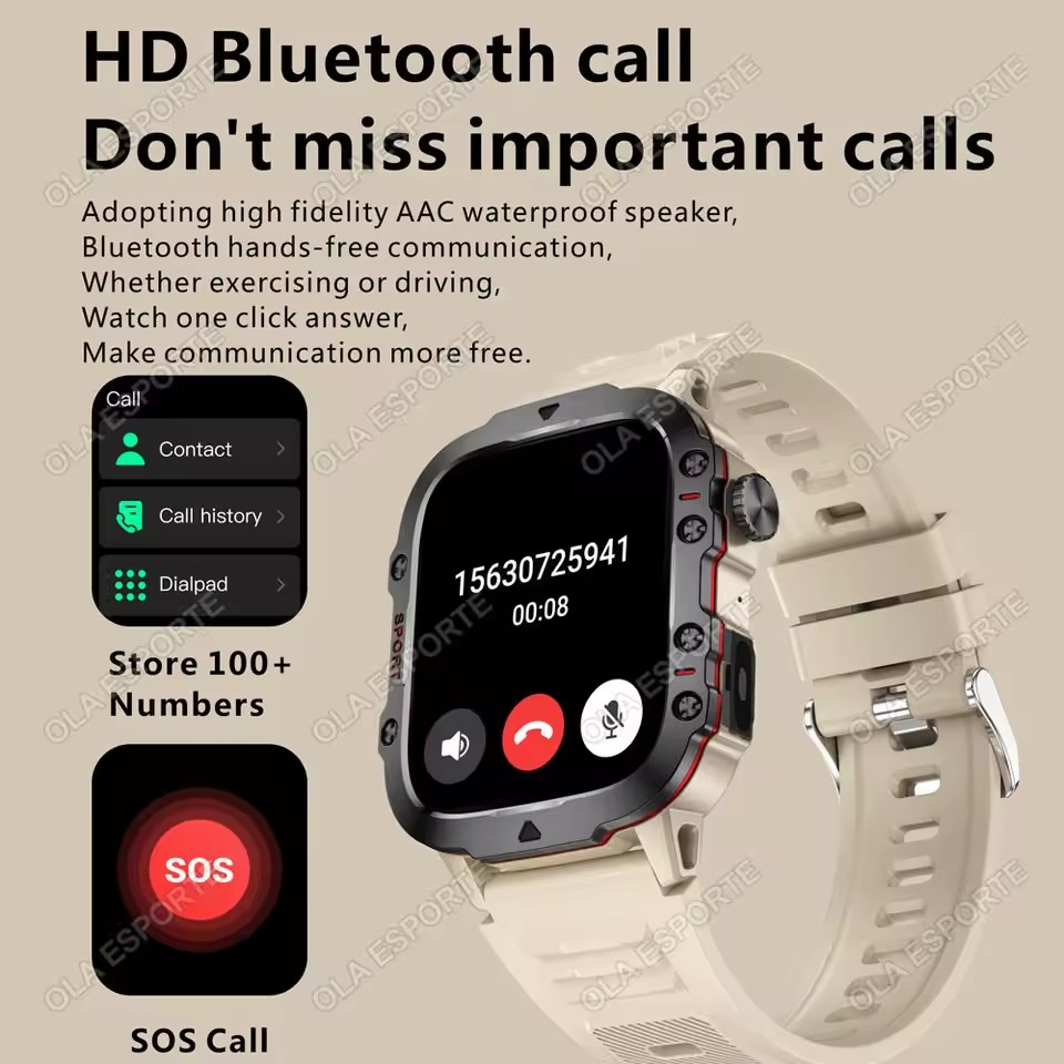 2026 Yeni Askeri Akıllı Saat E - Smartwatch X12 incelemesi ve fiyatı
