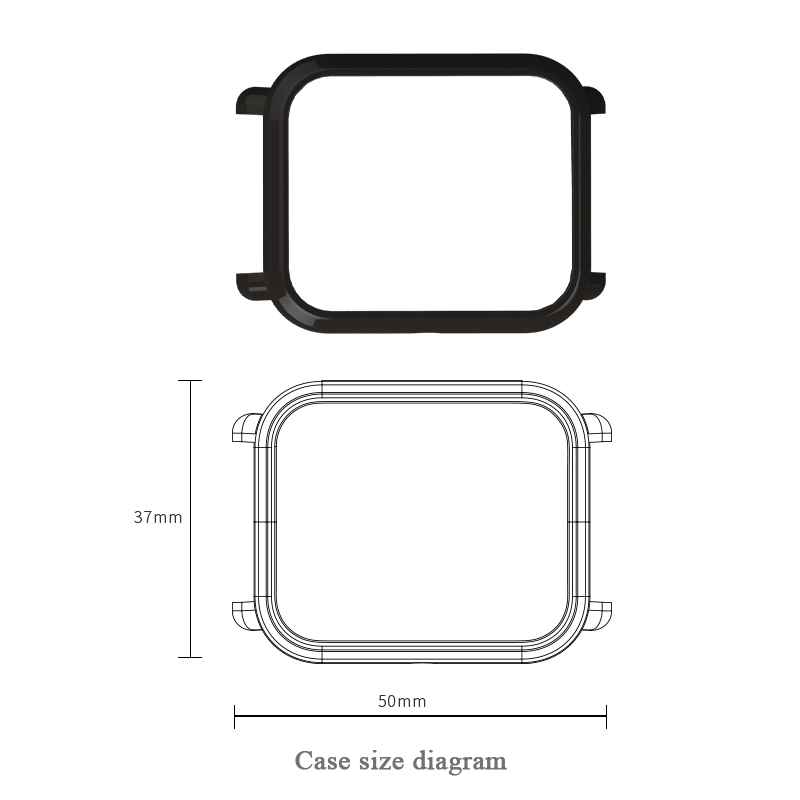 For Amazfit Bip için kılıf kap - Amazfit Smartwatch Accessories incelemesi ve fiyatı
