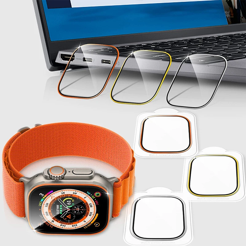 Apple için temperli cam izle U - Smartwatch Straps & Accessories incelemesi ve fiyatı