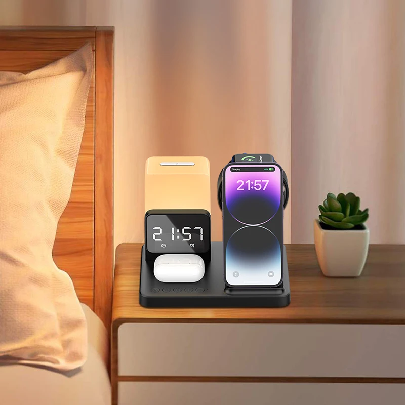 6'sı 1 arada Kablosuz Şarj Sta - Smartwatch X12 incelemesi ve fiyatı