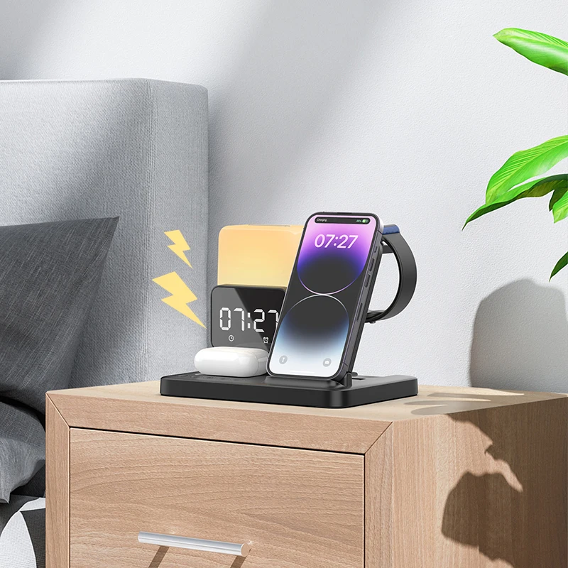 6'sı 1 arada Kablosuz Şarj Sta - Smartwatch X12 incelemesi ve fiyatı