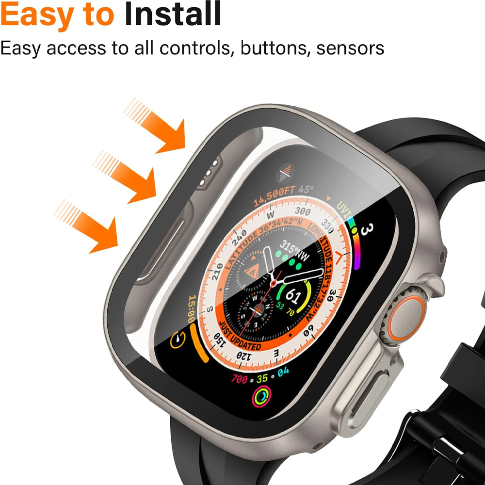 Cam + kılıf Apple Watch Ultra  - Apple Smartwatch Accessories incelemesi ve fiyatı