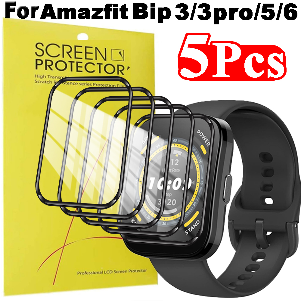 1-5 Adet HD Ekran Koruyucu Hua - Amazfit Smartwatch Accessories incelemesi ve fiyatı