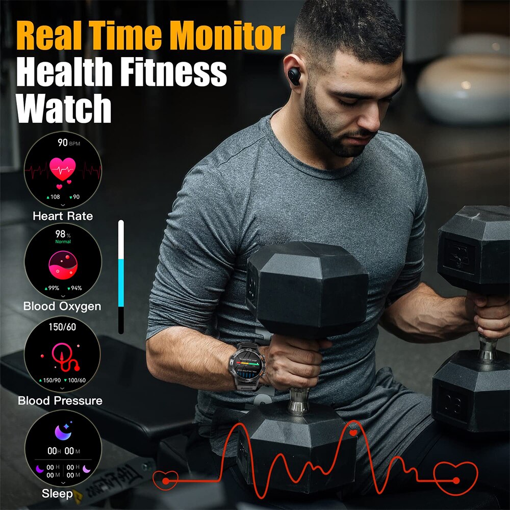 MEVADEN Çelik 1.39 inç Erkekle - Smartwatch Faces incelemesi ve fiyatı