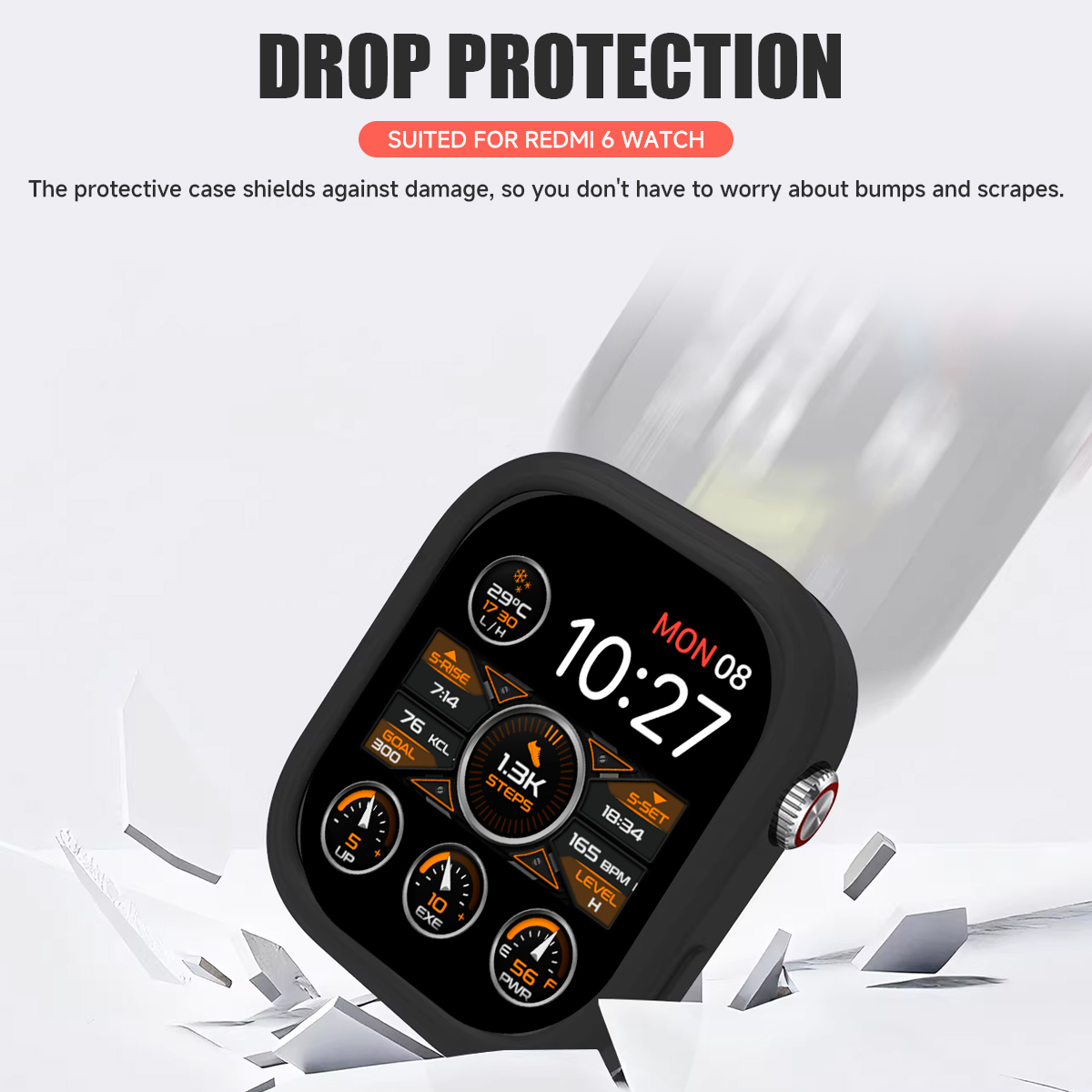 Xiaomi Redmi için İzle 6 Silik - Xiaomi Smartwatch Accessories incelemesi ve fiyatı