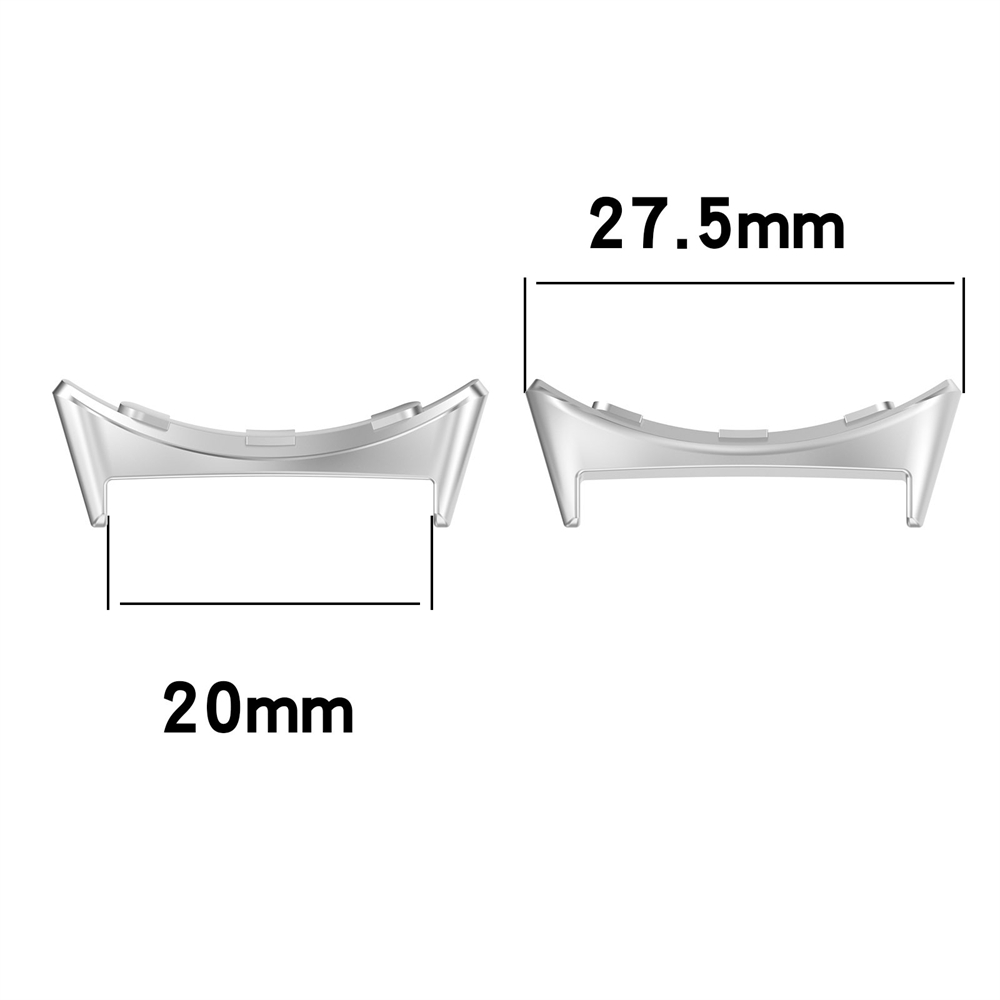 2 adet 20mm Metal konnektör iç - Smartwatch Watch Accessories incelemesi ve fiyatı