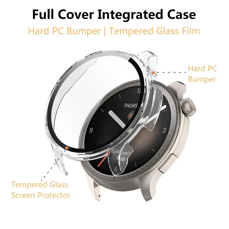 Temperli Cam Kılıf Amazfit Bal - Amazfit Smartwatch Accessories incelemesi ve fiyatı