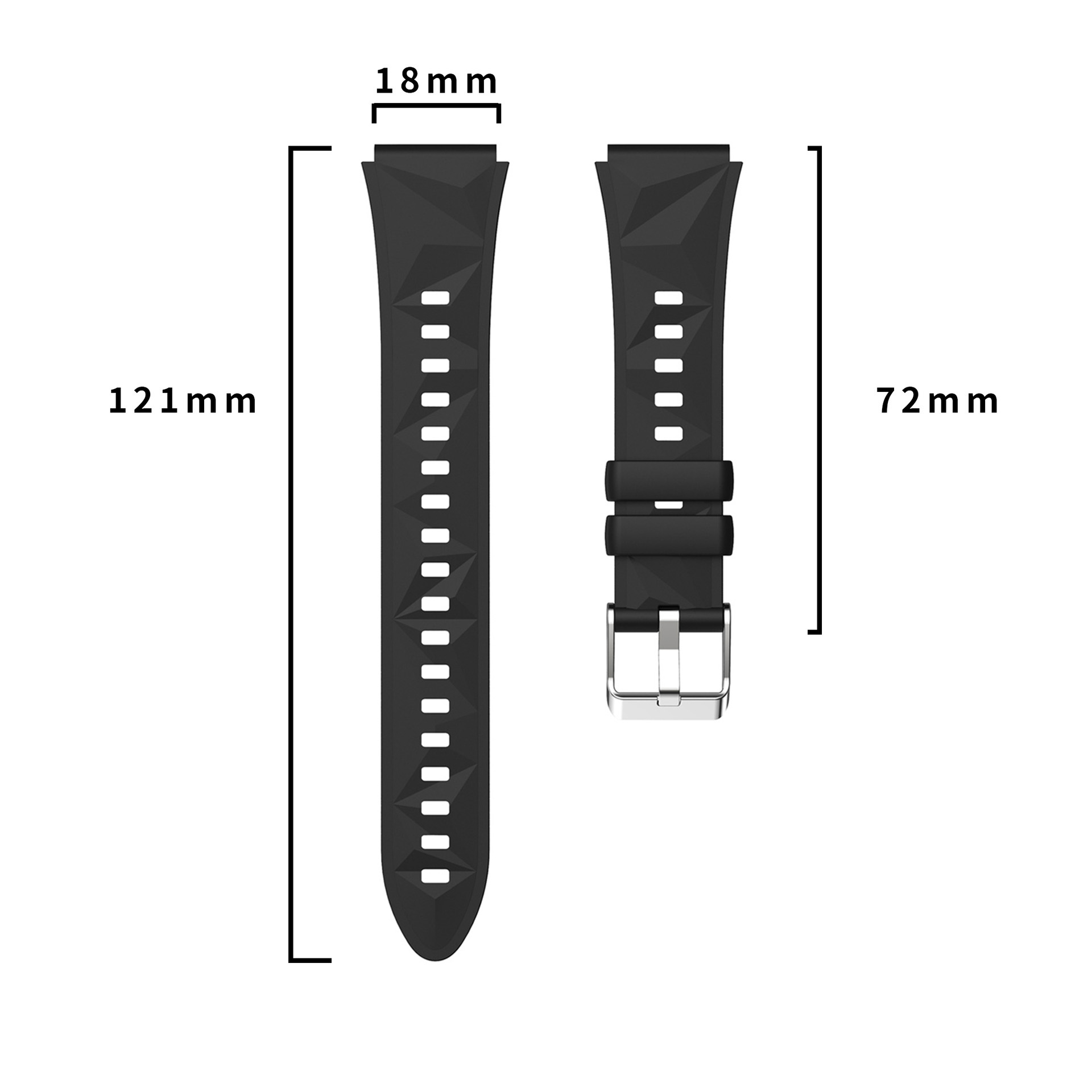 18mm/22mm Silikon Kayış huawei - Titan Smartwatch Accessories incelemesi ve fiyatı
