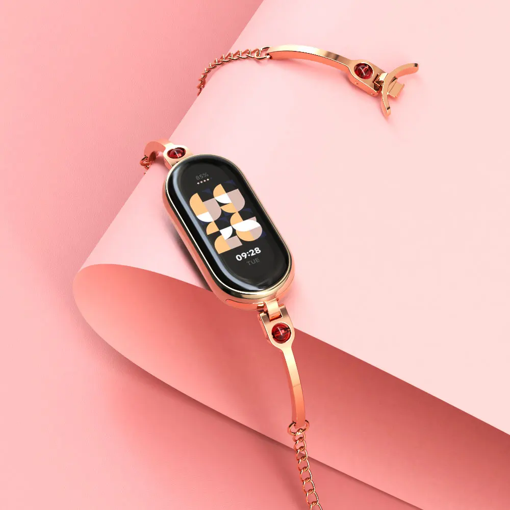 Xiaomi Mi Band 8 için Paslanma - Smartwatch Watch Accessories For Women incelemesi ve fiyatı