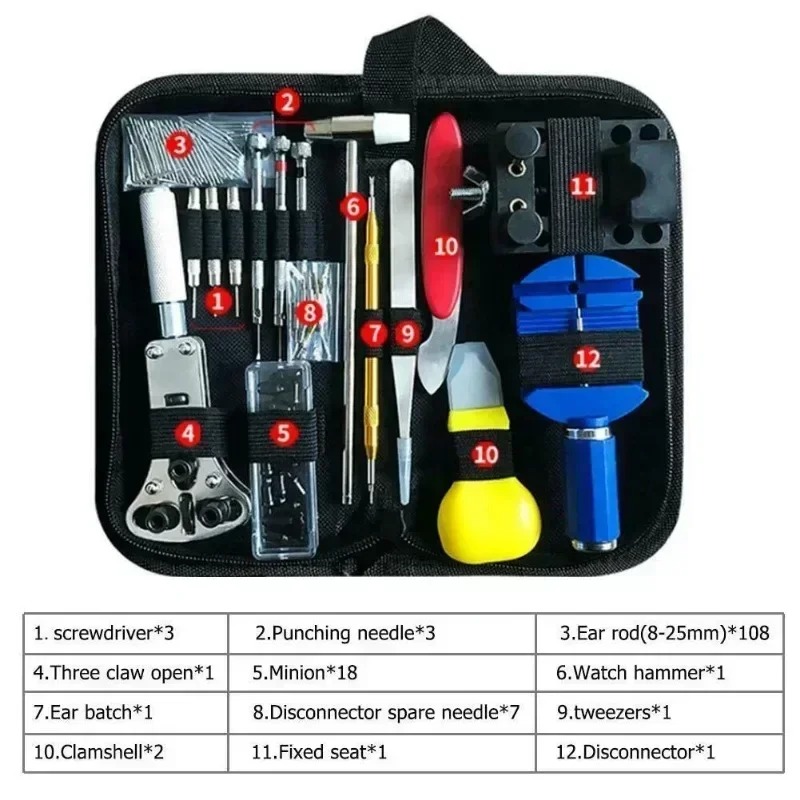 147 Adet Saatçi Onarım Aracı S - Tool Kit Strap Change incelemesi ve fiyatı